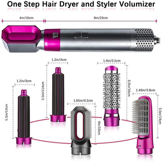 5 in 1 Multifunctional Hair Dryer Styling Tool,