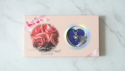 Love Pearl Chain Necklace Ring | Romantic Gift Box