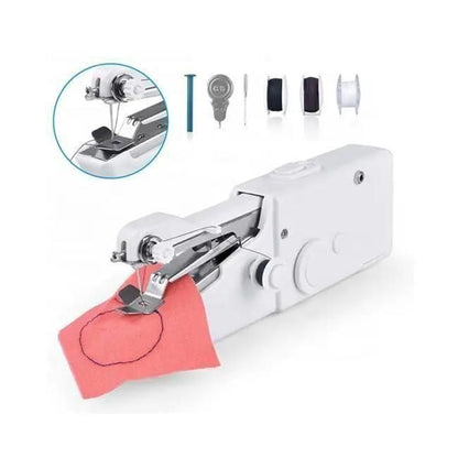 Portable White Sewing Machine